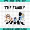 Bluey The Family Svg