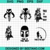 Star Wars Mandalorian Bundle Svg