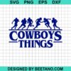 Cowboys Things Svg