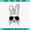 Rabbit With Sunglasses Svg