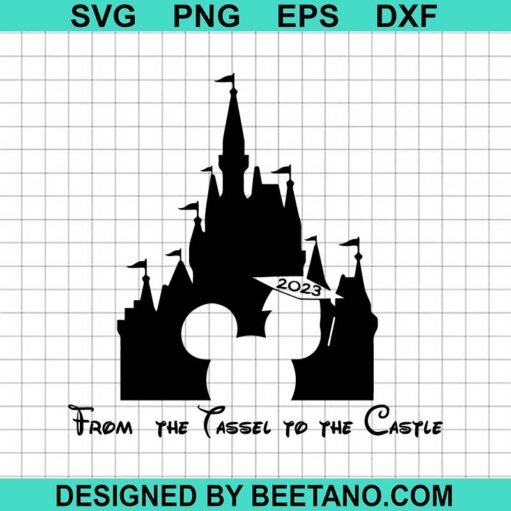 Disney Castle 2023 Graduation Svg