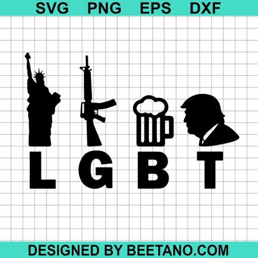 LGBT Trump Svg