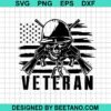 Usa Veteran Skull Svg