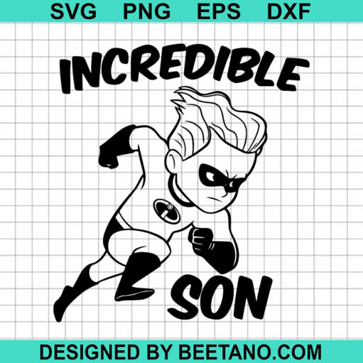 The Incredible Son Svg