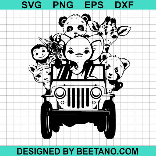 Jungle Animal Crew SVG