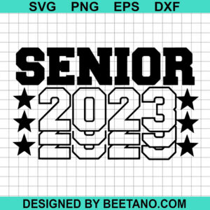 Senior 2023 Svg