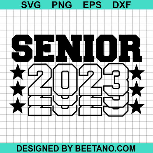 Senior 2023 SVG