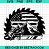 Us Chainsaw Scene Svg