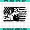 Us Flag Bowling Svg