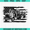 Us Logging Truck Svg