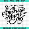 All American Nurse Svg