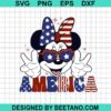 Disney 4Th Of July Minnie Mouse Svg