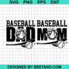 Baseball Dad Baseball Mom Svg
