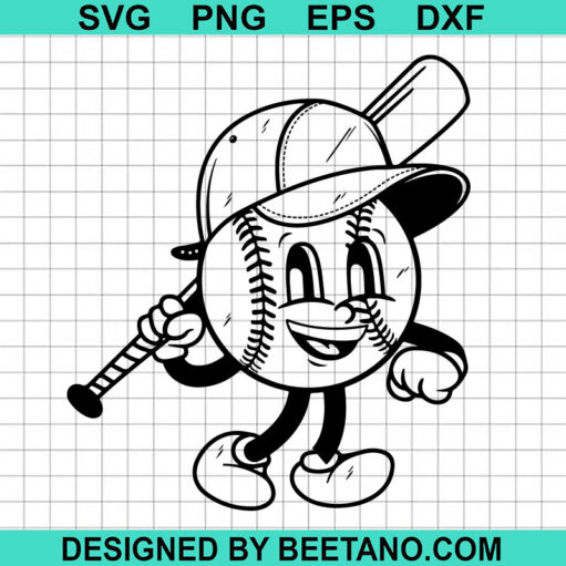 Baseball Svg, Smiley Face Svg, Baseball Graphic by SVGDesignRocket