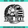 Us Flag Baseball Player Svg