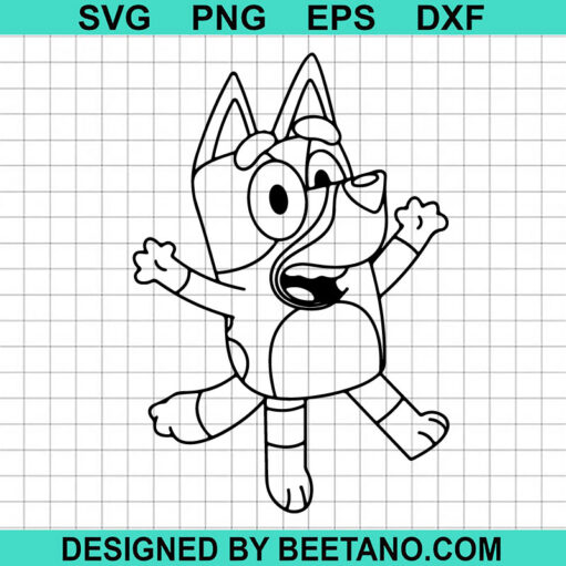 Bluey Puppy Dog SVG