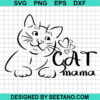 Cat Mama Svg