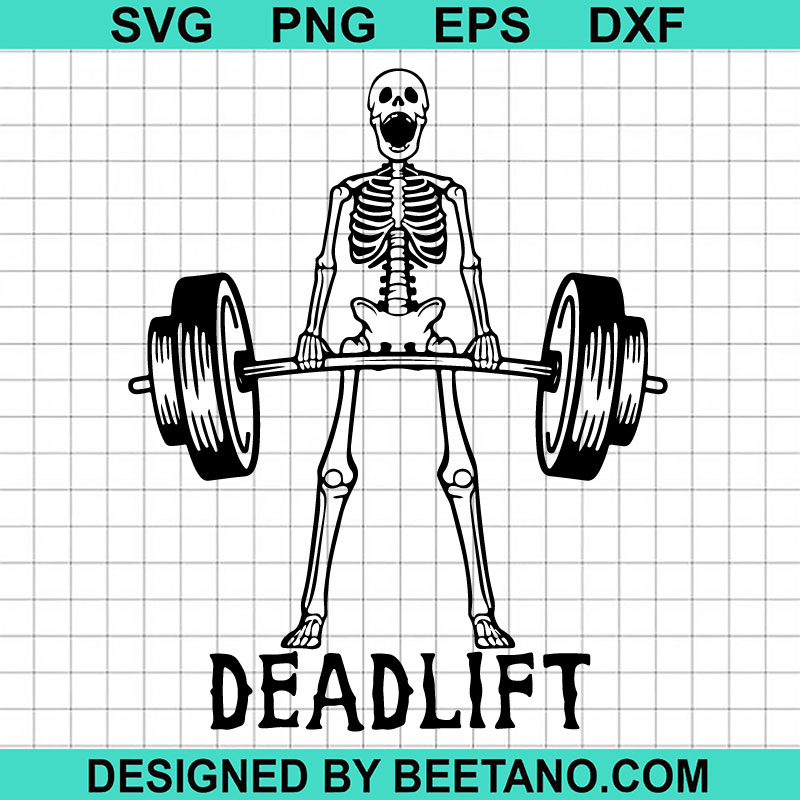 Skeleton Deadlift Svg Skeleton Deadlift Svg