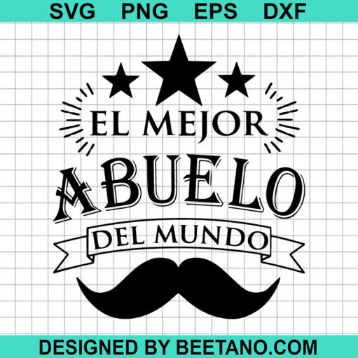 El Mejor Abuelo Del Mundo SVG