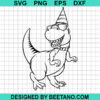 Dinosaur Birthday Sunglasses Svg