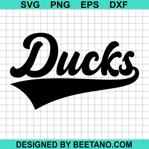 Ducks Baseball SVG