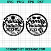 Family Vacation Svg