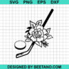 Floral Hockey Mom Svg
