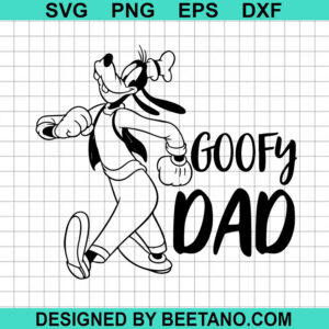 Disney Goofy Dad Svg