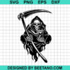 Grim Skull Svg