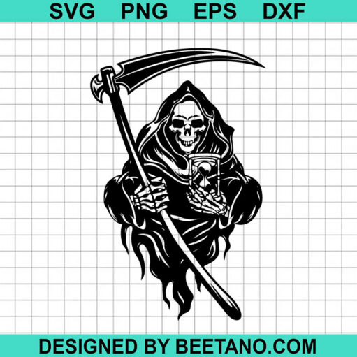 Grim Skull Svg