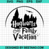 Hogwarts Family Vacation Svg
