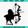 Hunting Girl Svg