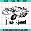 Disney Lightning Mcqueen Car Svg