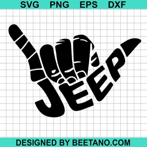 Jeep Hang Loose Svg