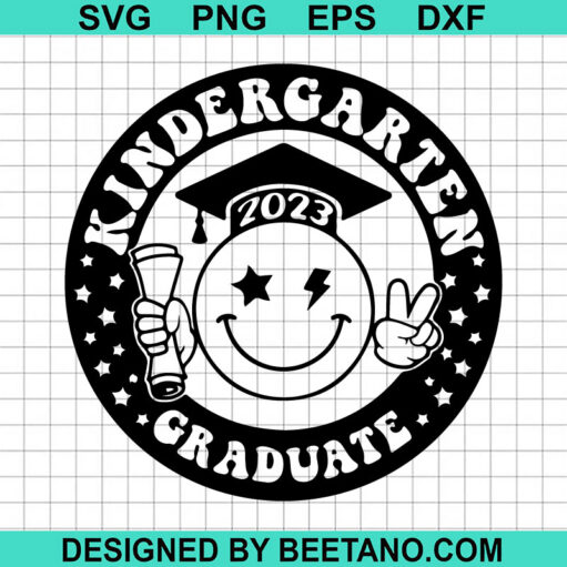 Kindergarten Graduate SVG