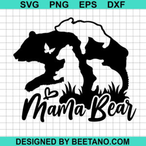 Mama And Baby Bear Svg