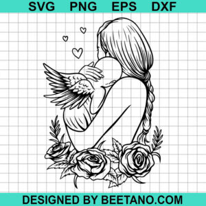 Baby In Loving Memory Svg