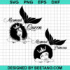 Mermaid Queen And Mermaid Princess Svg