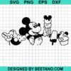 Mickey Mouse Snack Goals Svg