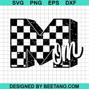 Mom Checkered Svg