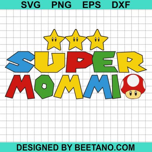 Super Mommio SVG