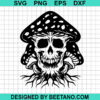 Skull Mushroom Svg