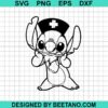 Stitch Nurse Svg