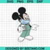Mickey Mouse Nurse Svg