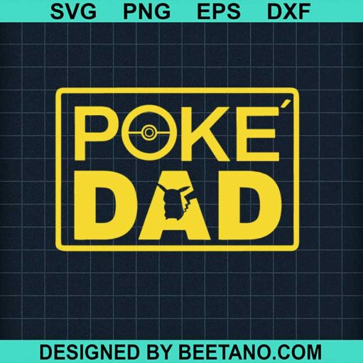 Poke Dad Svg