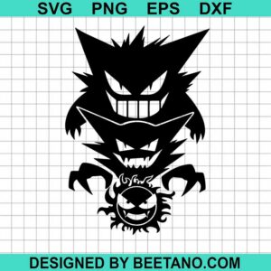 Pokemon Gengar Svg