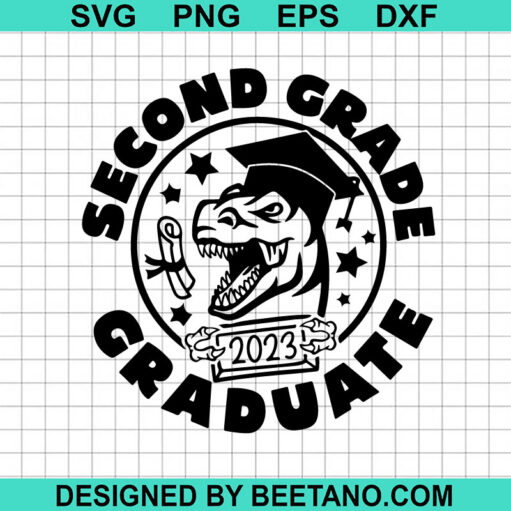 Second Grade Graduate SVG