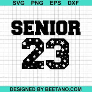 Senior 23 Svg