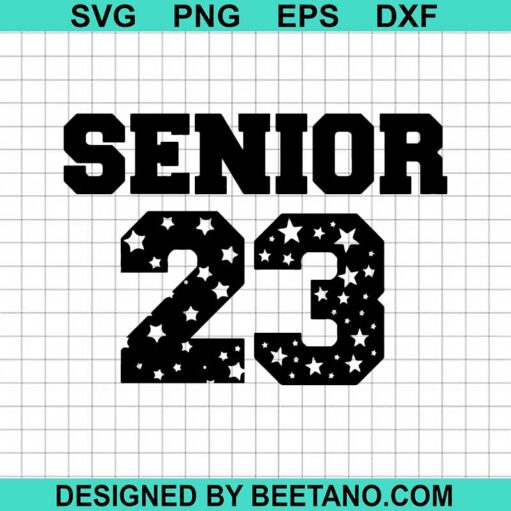 Senior 23 Svg