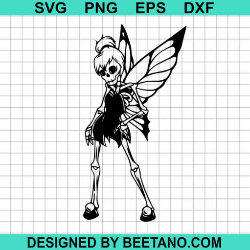 Fairy Skeleton Svg